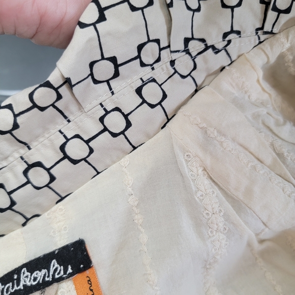 Vintage Anthropologie Taikonhu Blue Bird Cropped Jacket - Picture 14 of 16